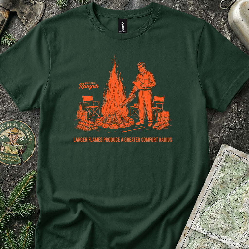 Campfire Efficiency Test T-Shirt