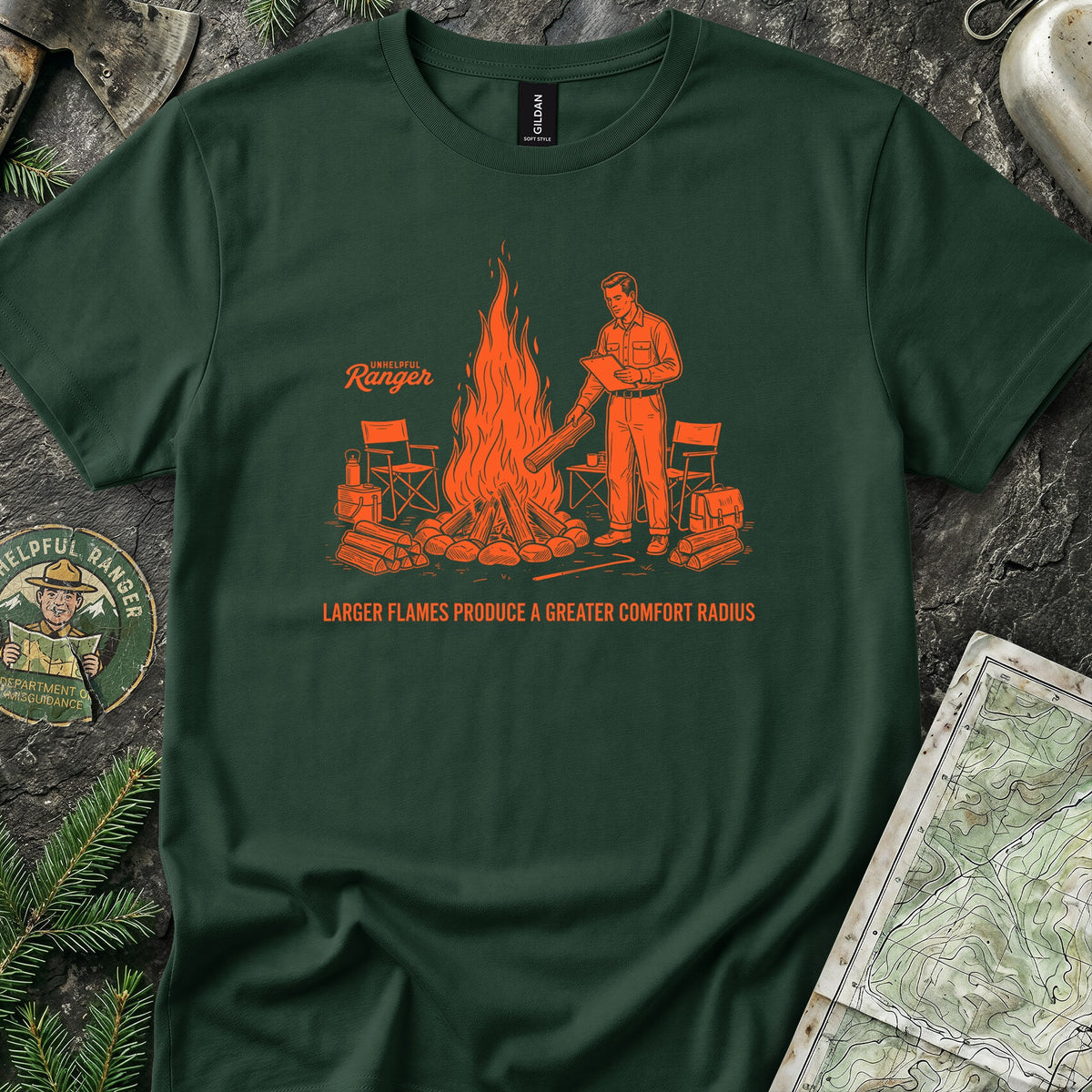 Campfire Efficiency Test T-Shirt
