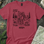 Sasquatch Forest Salon T-Shirt