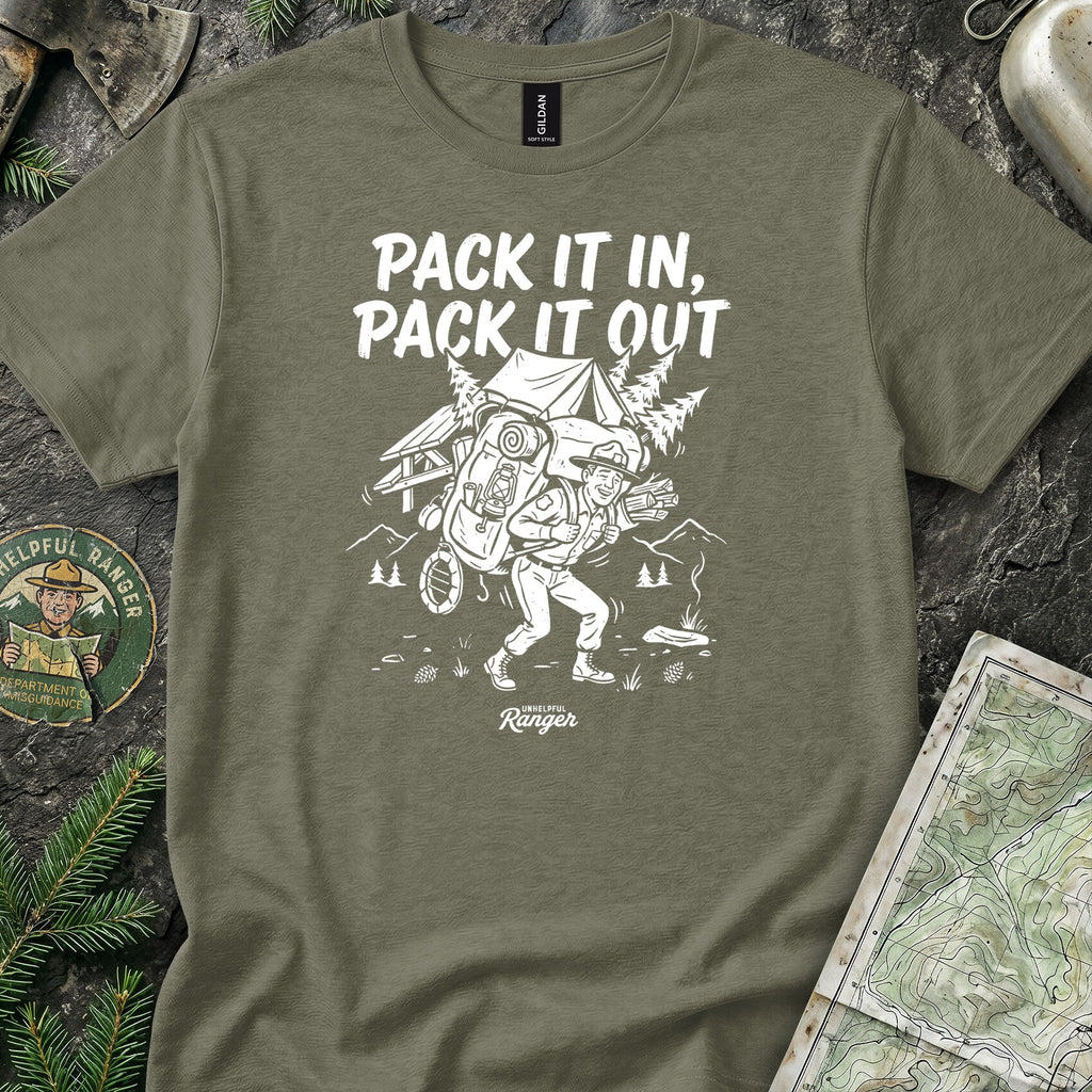 Pack It In, Pack It Out T-Shirt