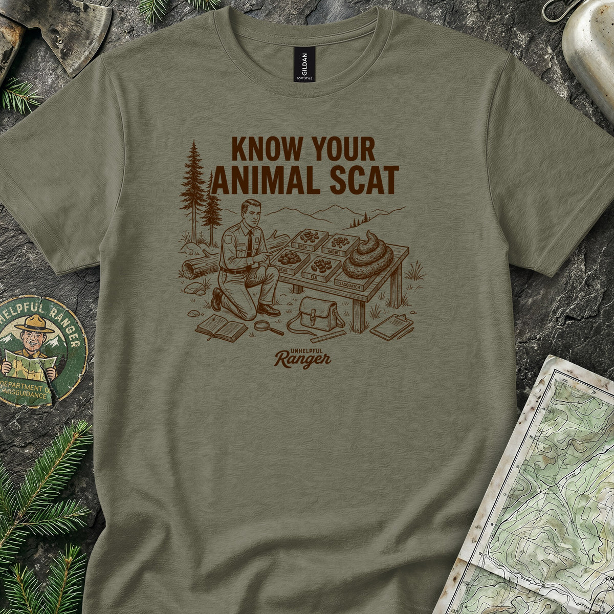 Know Your Animal Scat T-Shirt