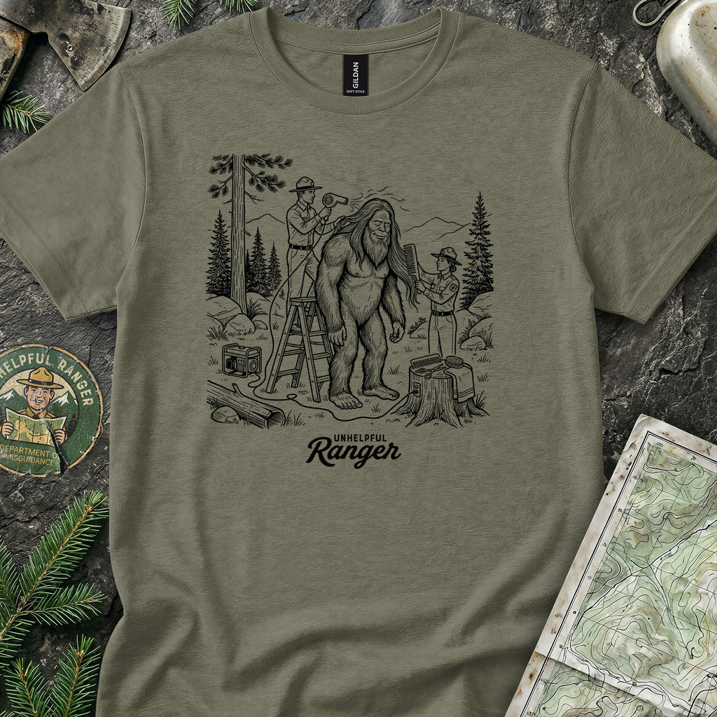 Sasquatch Forest Salon T-Shirt