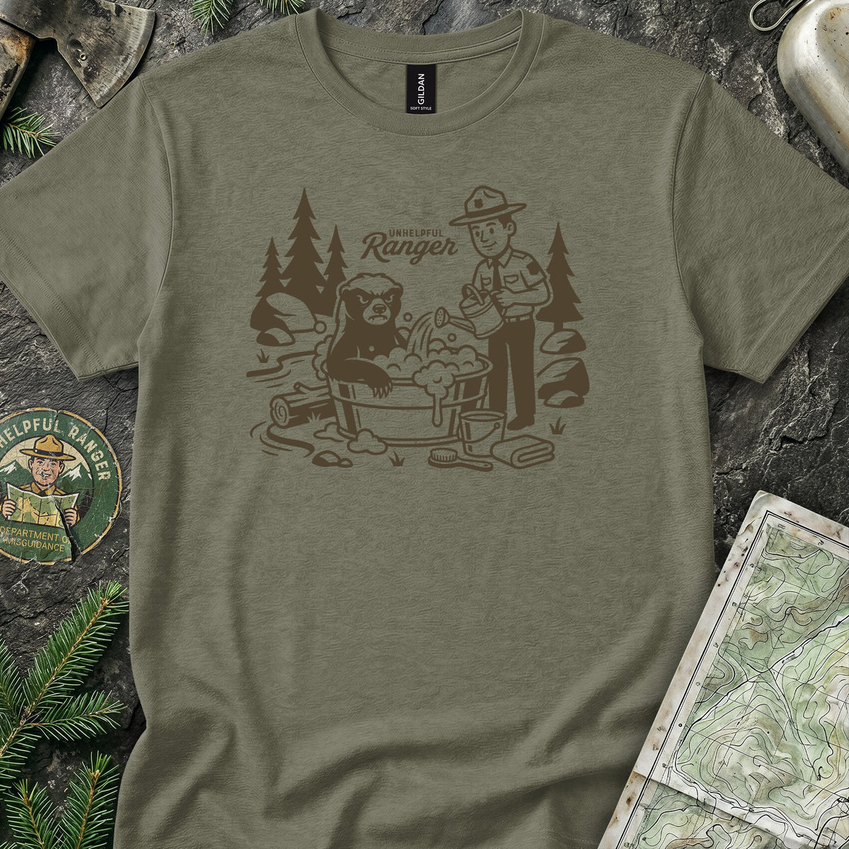 Honey Badger Bath Time T-Shirt