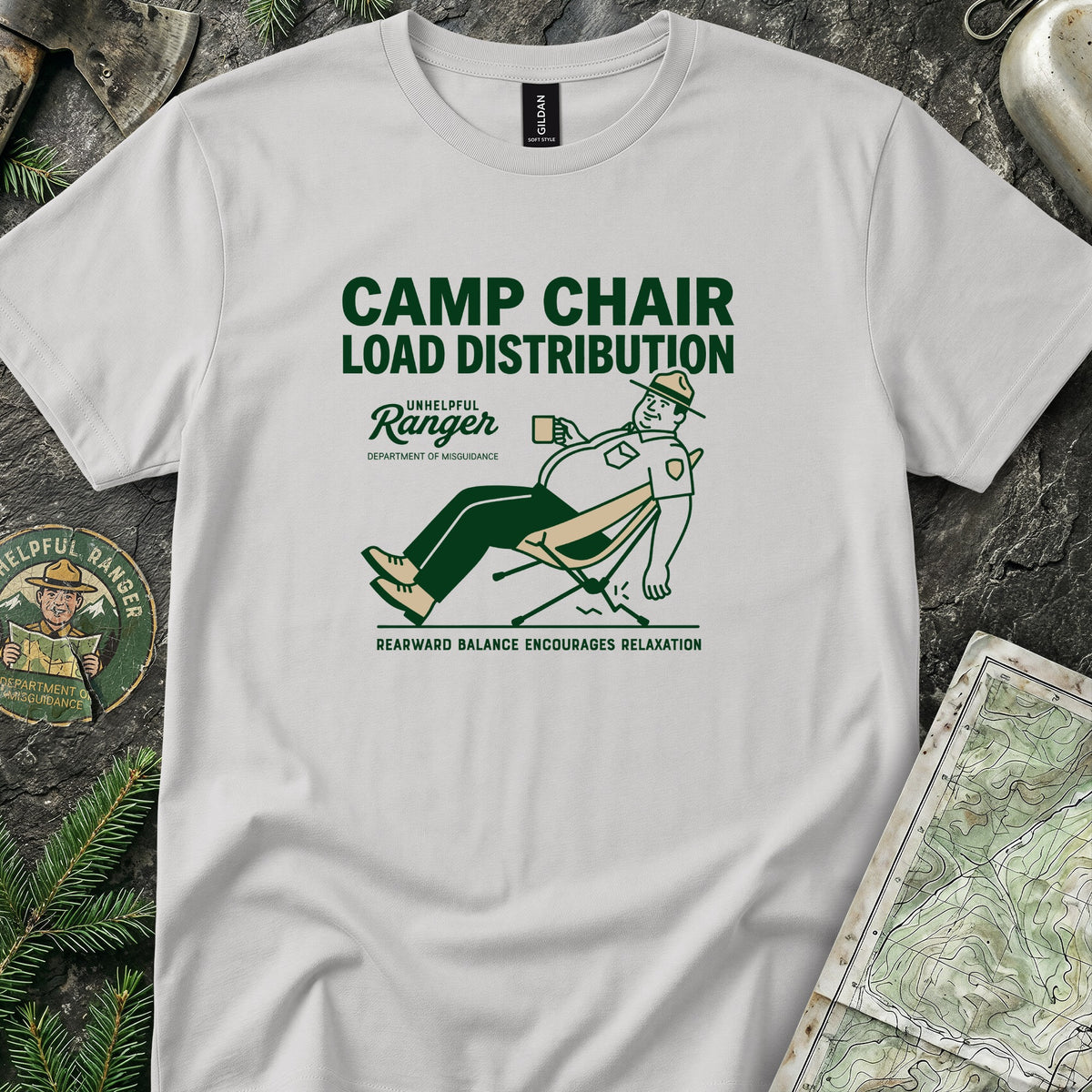 Camp Chair Load Distribution T-Shirt