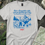 Teach a Sasquatch to Fish T-Shirt