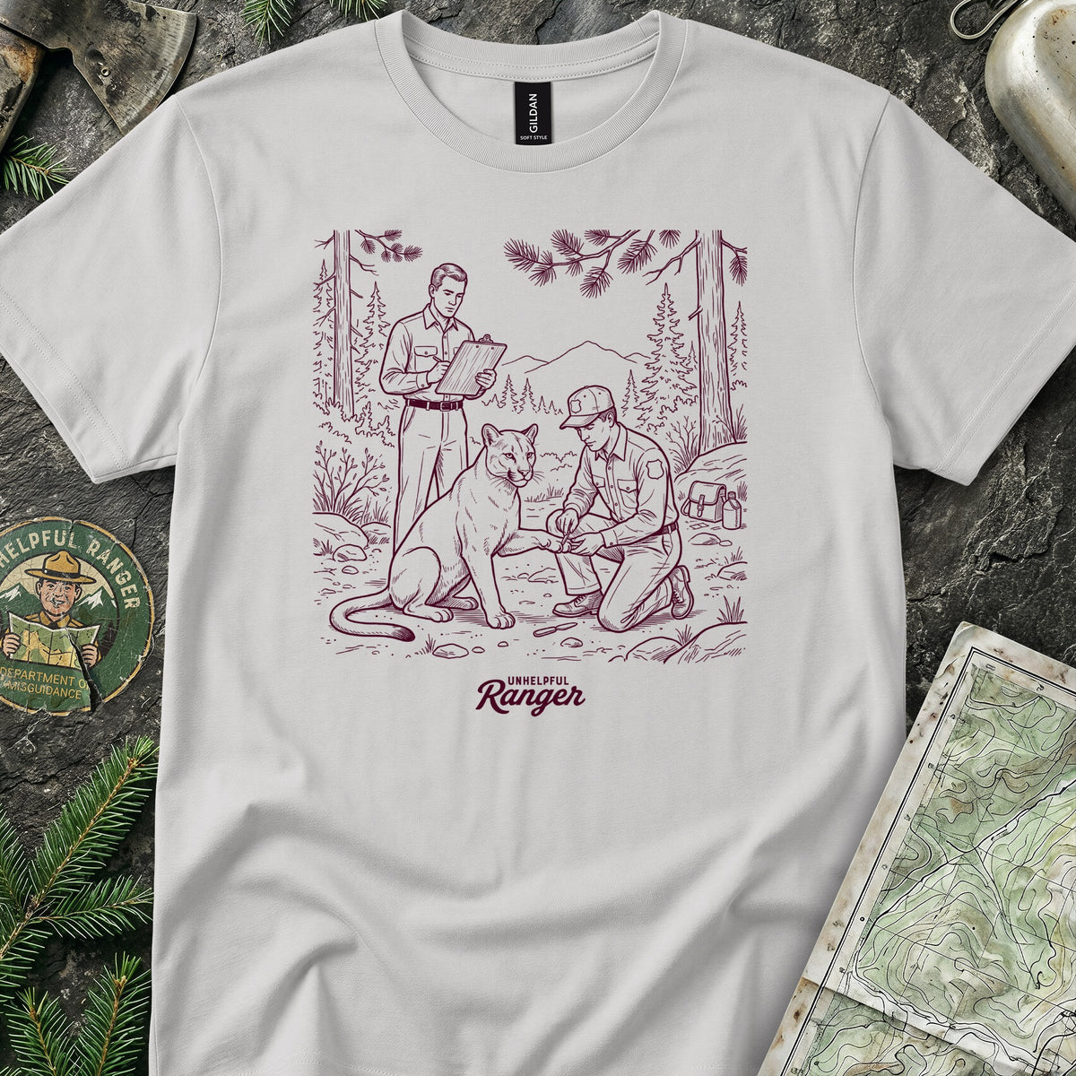 Mountain Lion Manicure T-Shirt