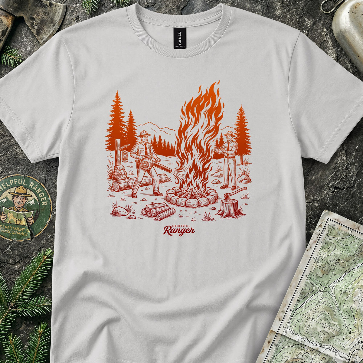 Leaf Blower Fire Protocol T-Shirt