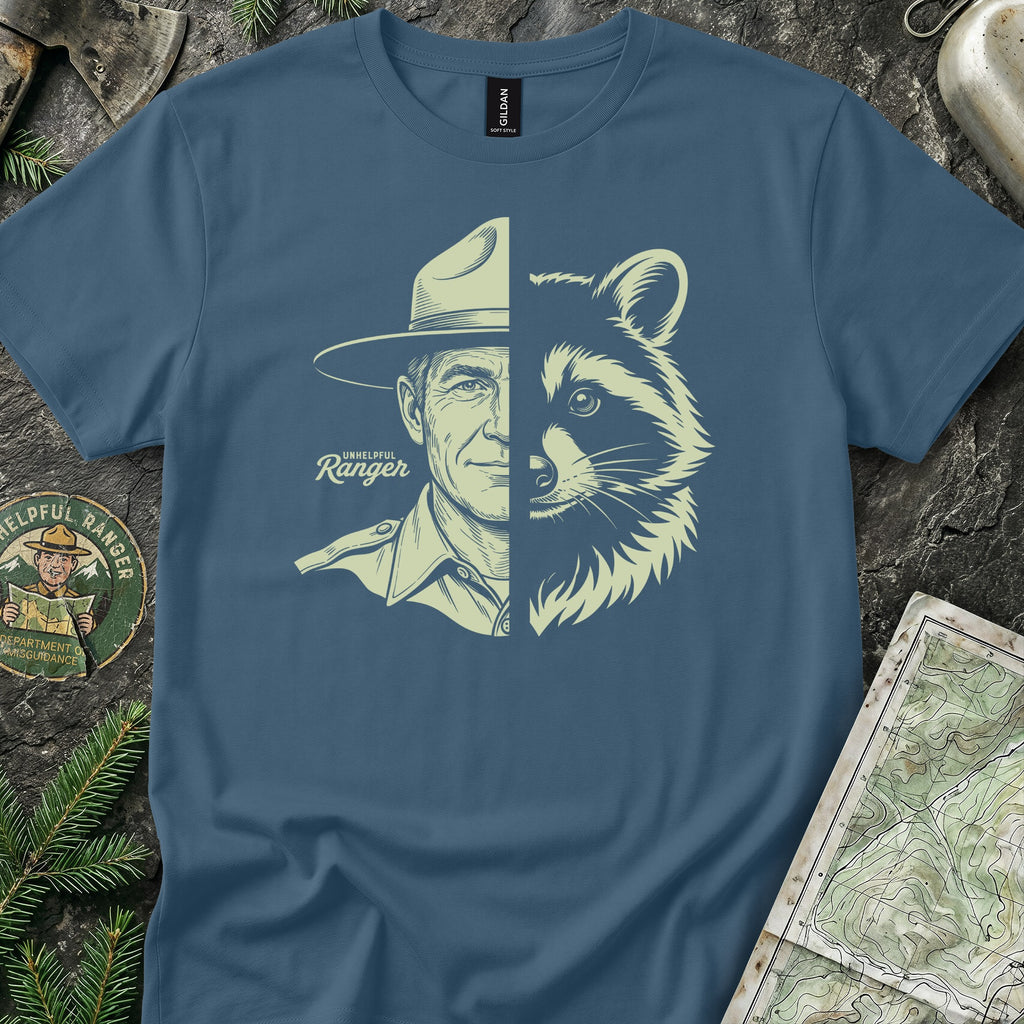 Face-Off Raccoon T-Shirt