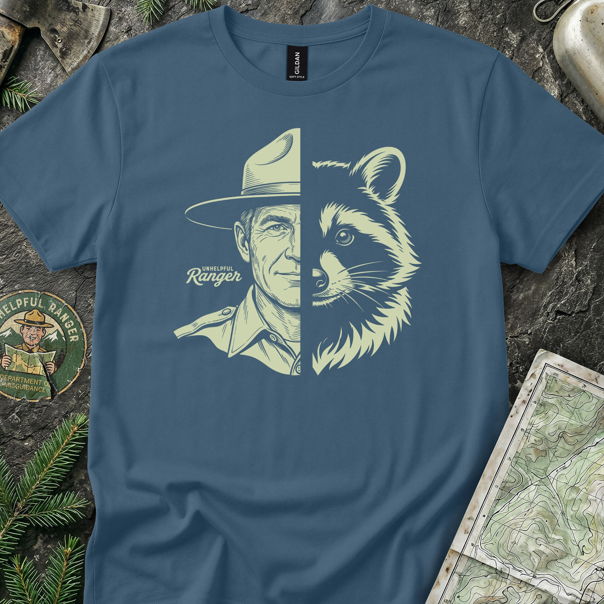 Face-Off Raccoon T-Shirt