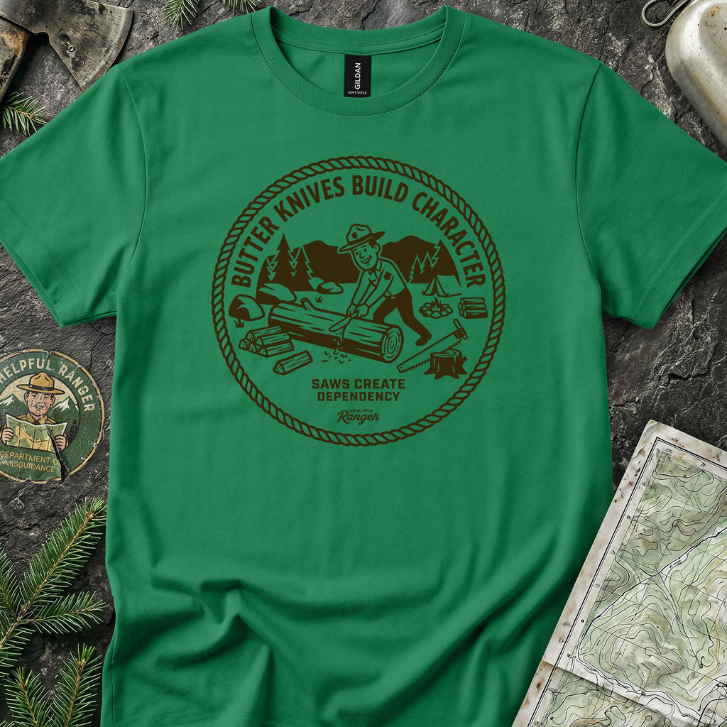 Butter Knife Lumberjack T-Shirt