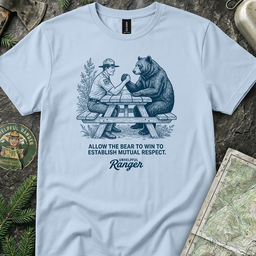 Bear Arm Wrestle T-Shirt