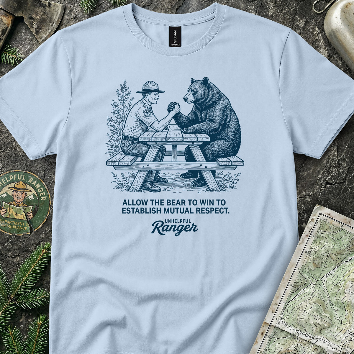 Bear Arm Wrestle T-Shirt