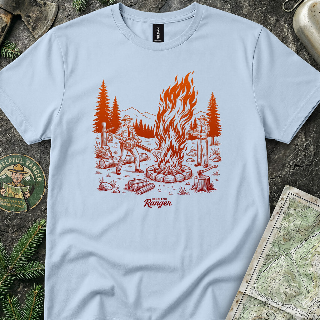 Leaf Blower Fire Protocol T-Shirt