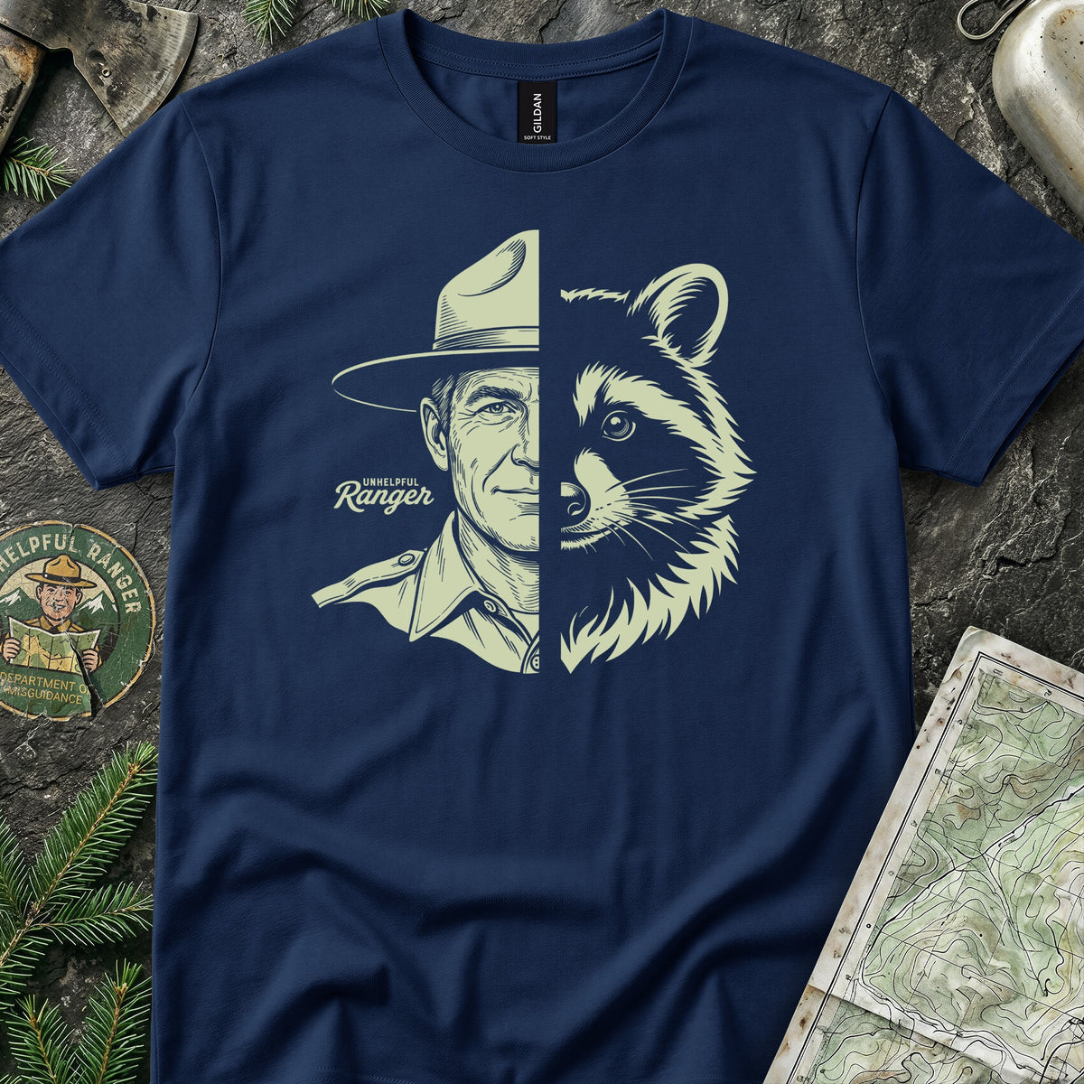 Face-Off Raccoon T-Shirt