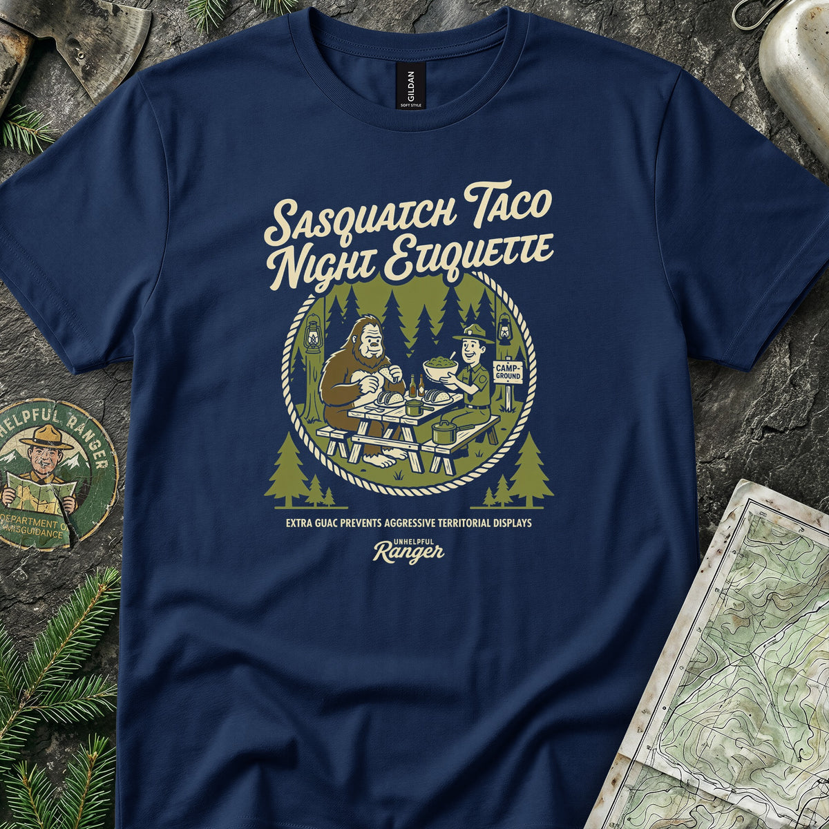 Sasquatch Taco Night T-Shirt