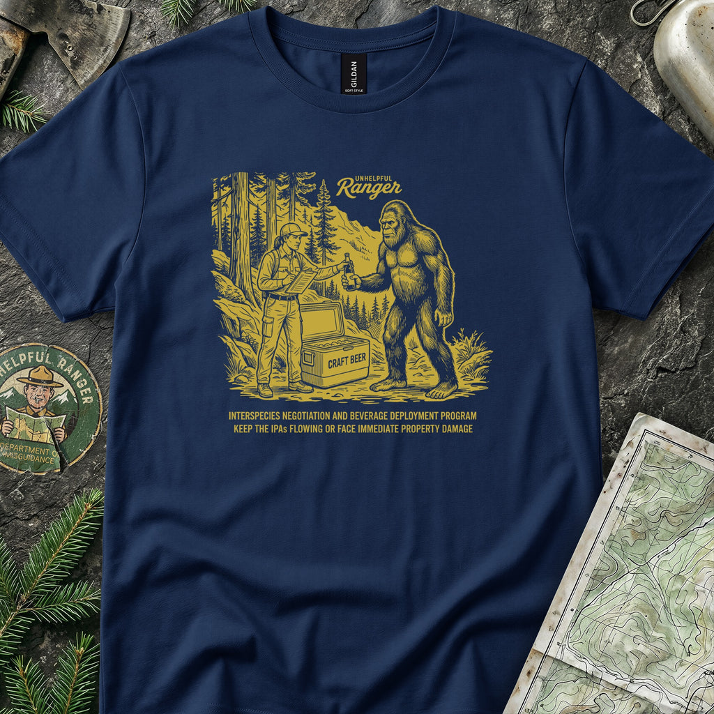 Sasquatch Beer Bribes T-Shirt
