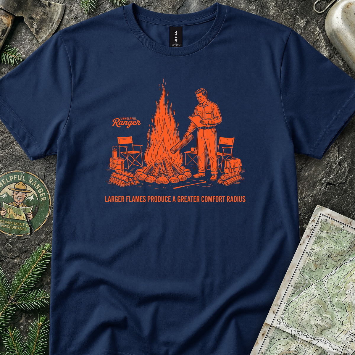 Campfire Efficiency Test T-Shirt