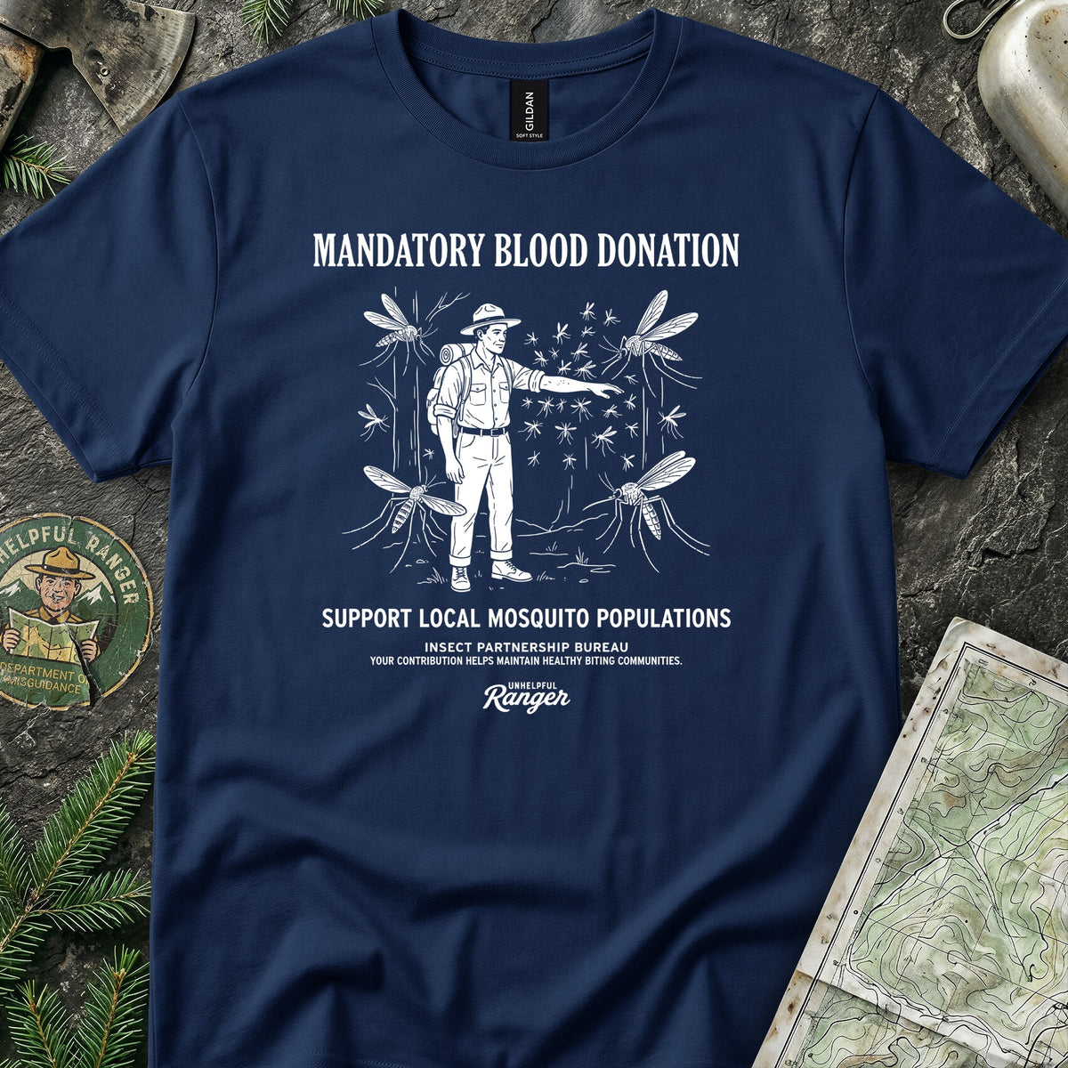 Mandatory Blood Donation T-Shirt