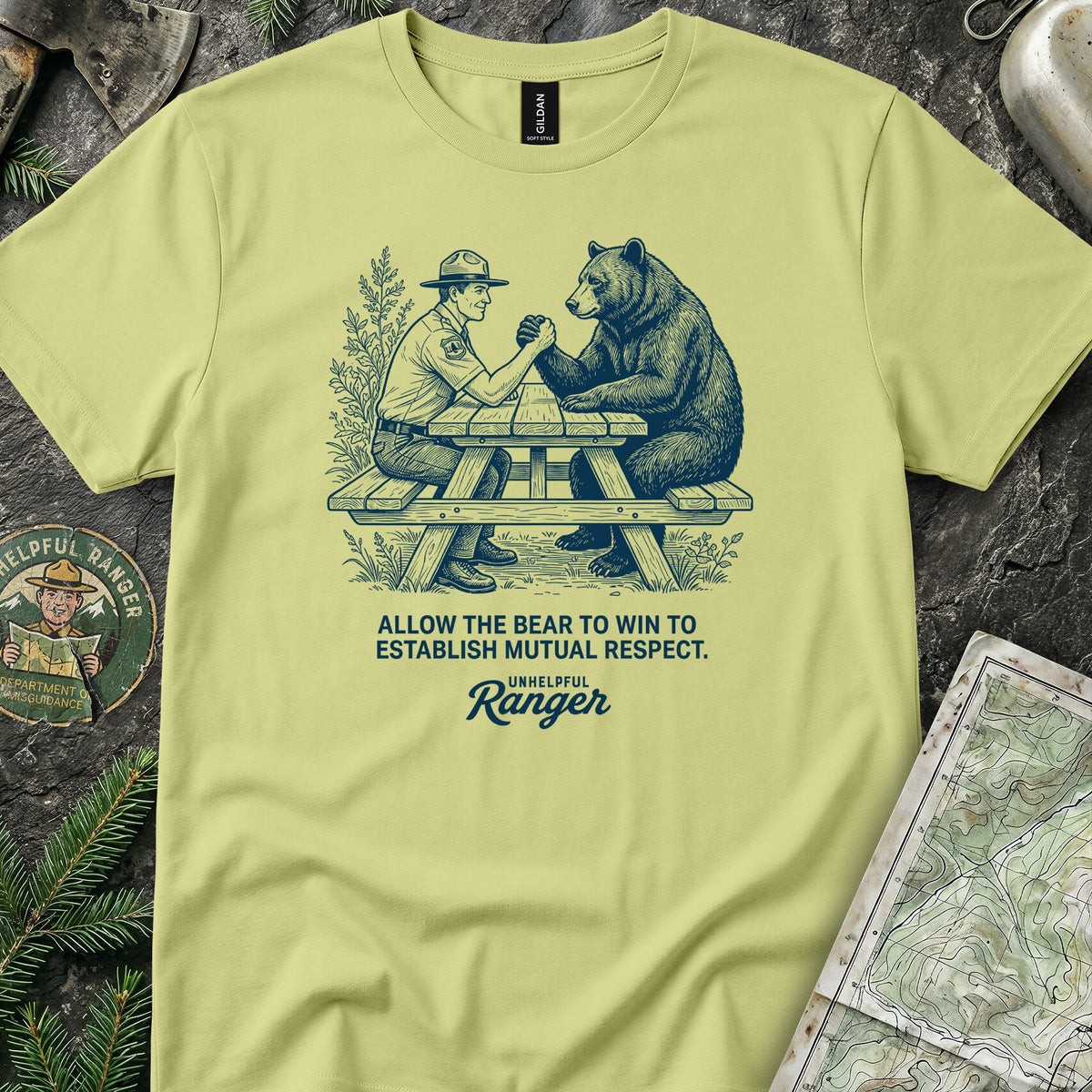 Bear Arm Wrestle T-Shirt