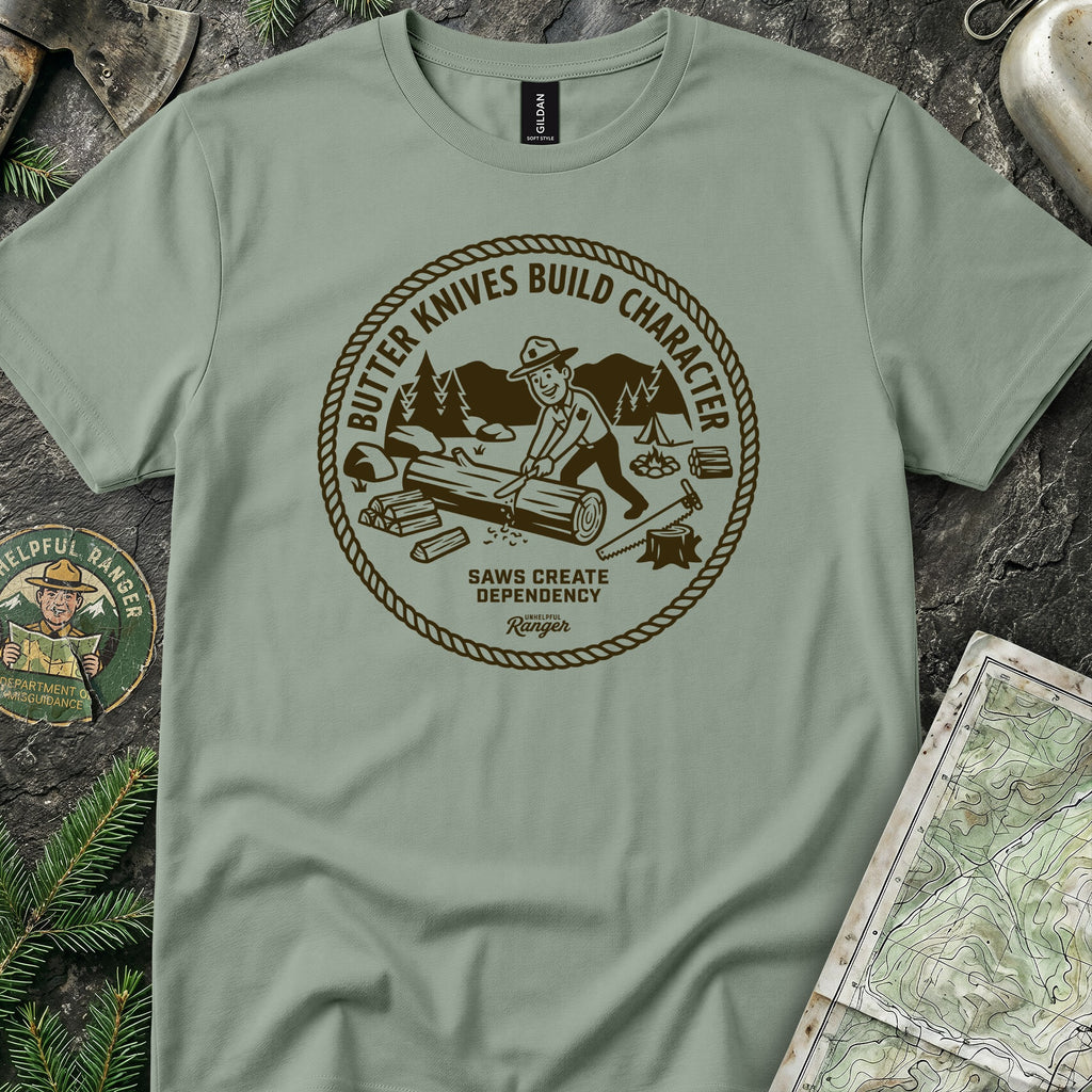 Butter Knife Lumberjack T-Shirt