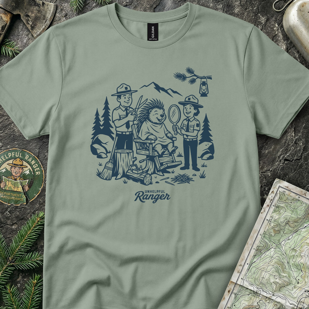 Porcupine Barber Shop T-Shirt