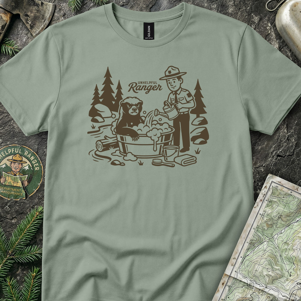 Honey Badger Bath Time T-Shirt