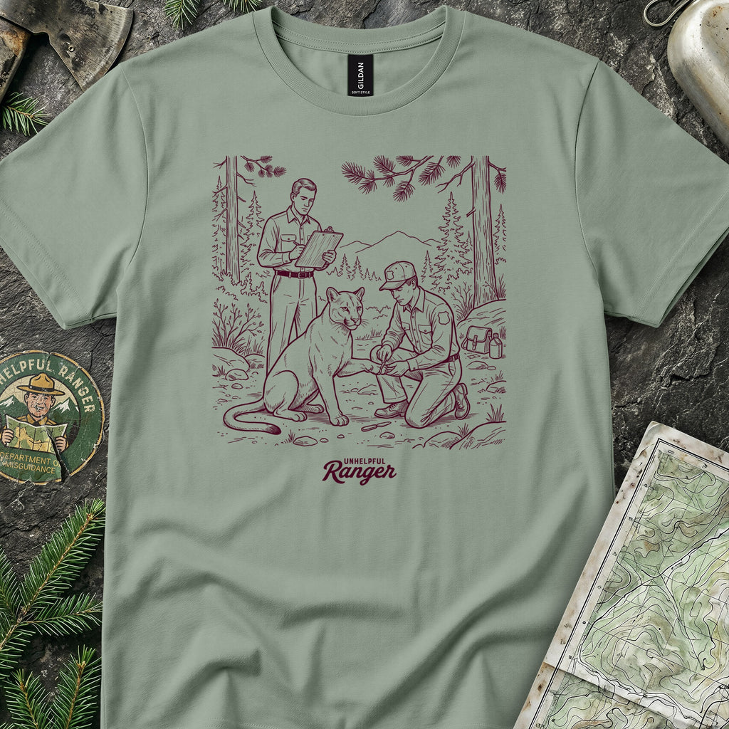 Mountain Lion Manicure T-Shirt