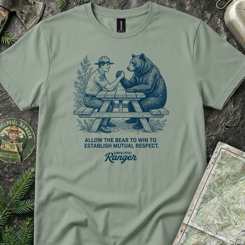 Bear Arm Wrestle T-Shirt