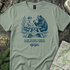 Bear Arm Wrestle T-Shirt