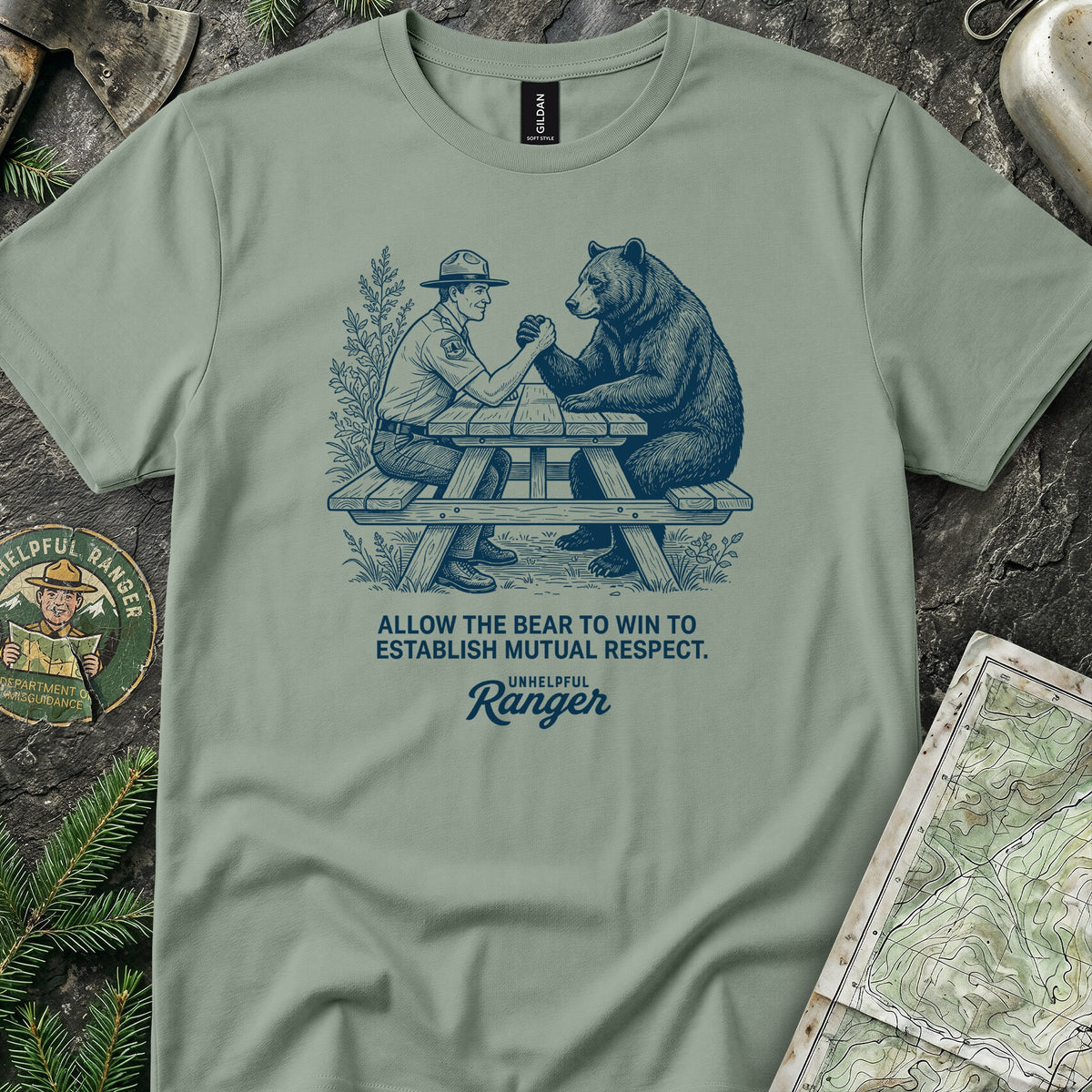 Bear Arm Wrestle T-Shirt