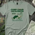 Camp Chair Load Distribution T-Shirt