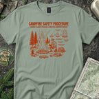 Campfire Safety Procedure T-Shirt