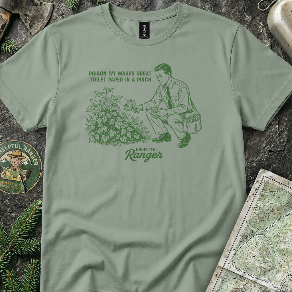 Poison Ivy All Natural Toilet Paper T-Shirt