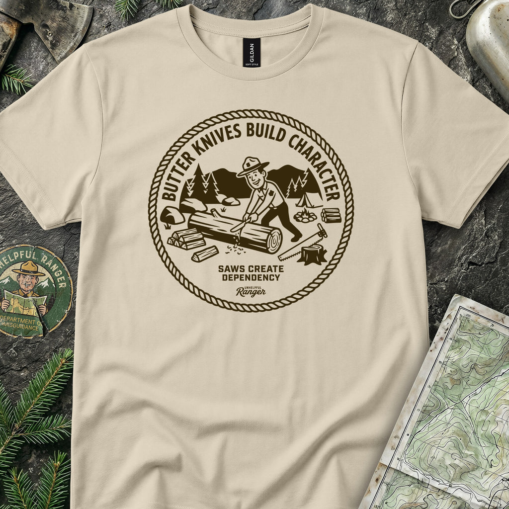 Butter Knife Lumberjack T-Shirt