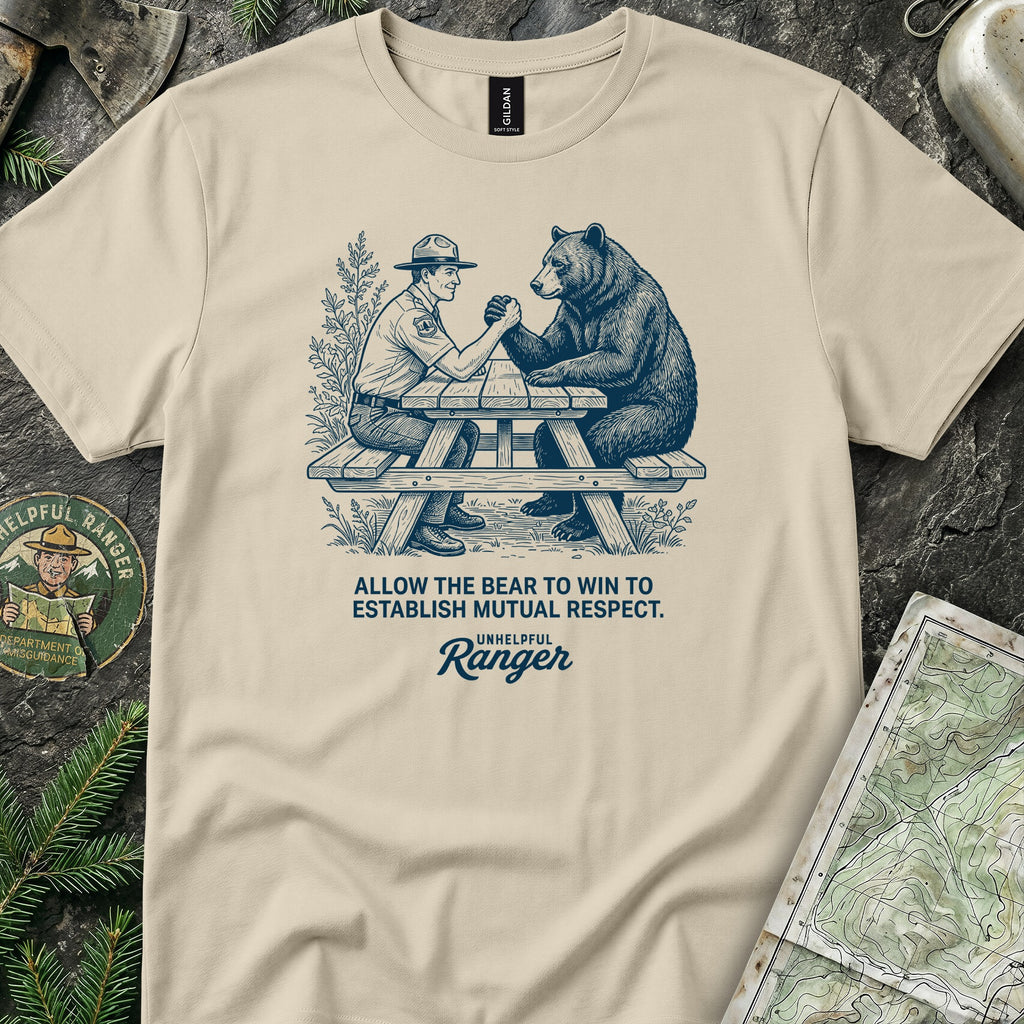 Bear Arm Wrestle T-Shirt