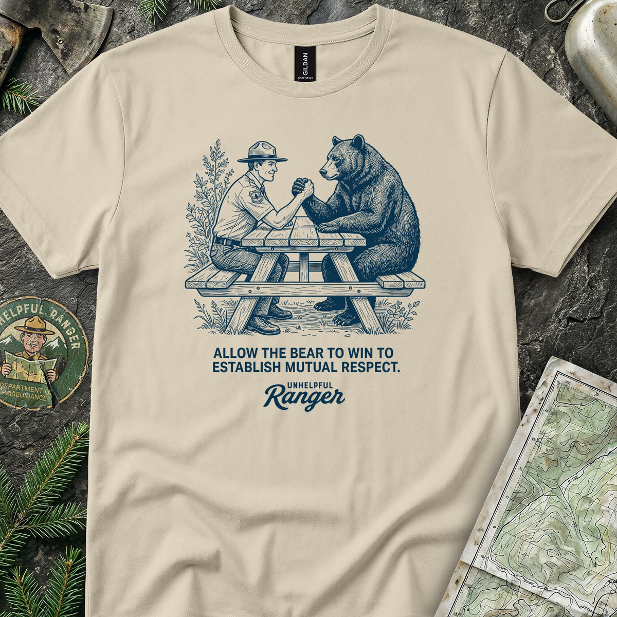 Bear Arm Wrestle T-Shirt