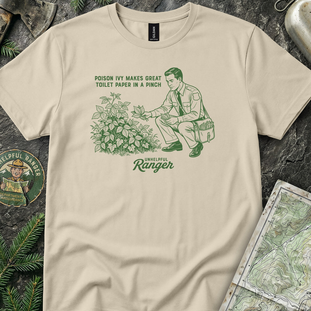 Poison Ivy All Natural Toilet Paper T-Shirt