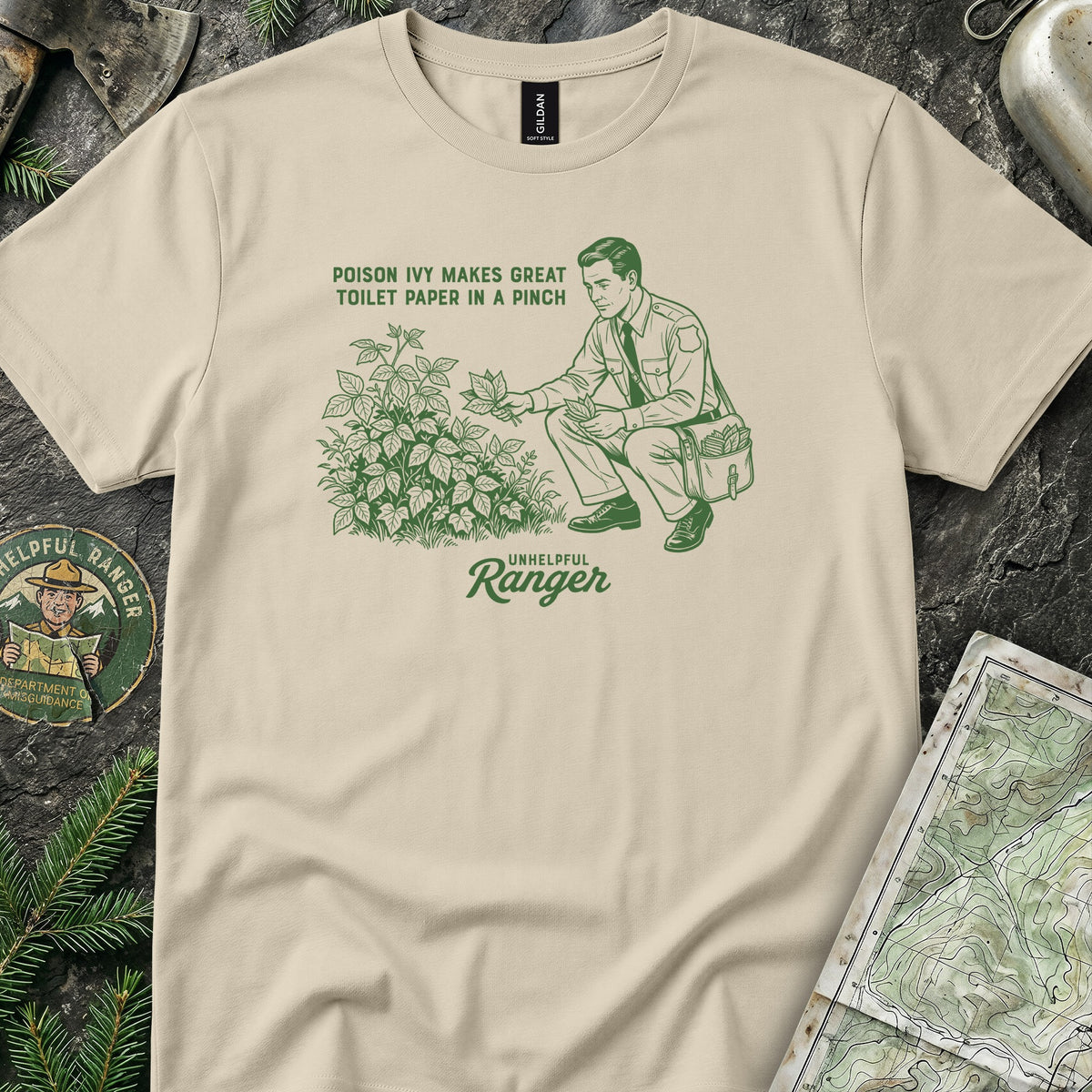 Poison Ivy All Natural Toilet Paper T-Shirt