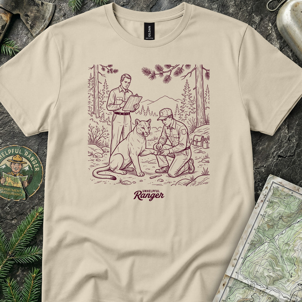 Mountain Lion Manicure T-Shirt
