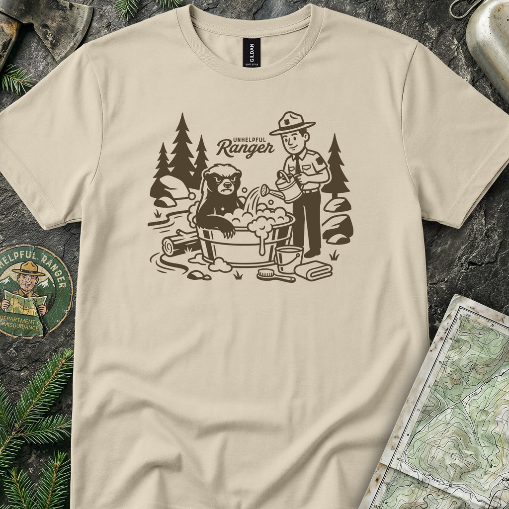 Honey Badger Bath Time T-Shirt