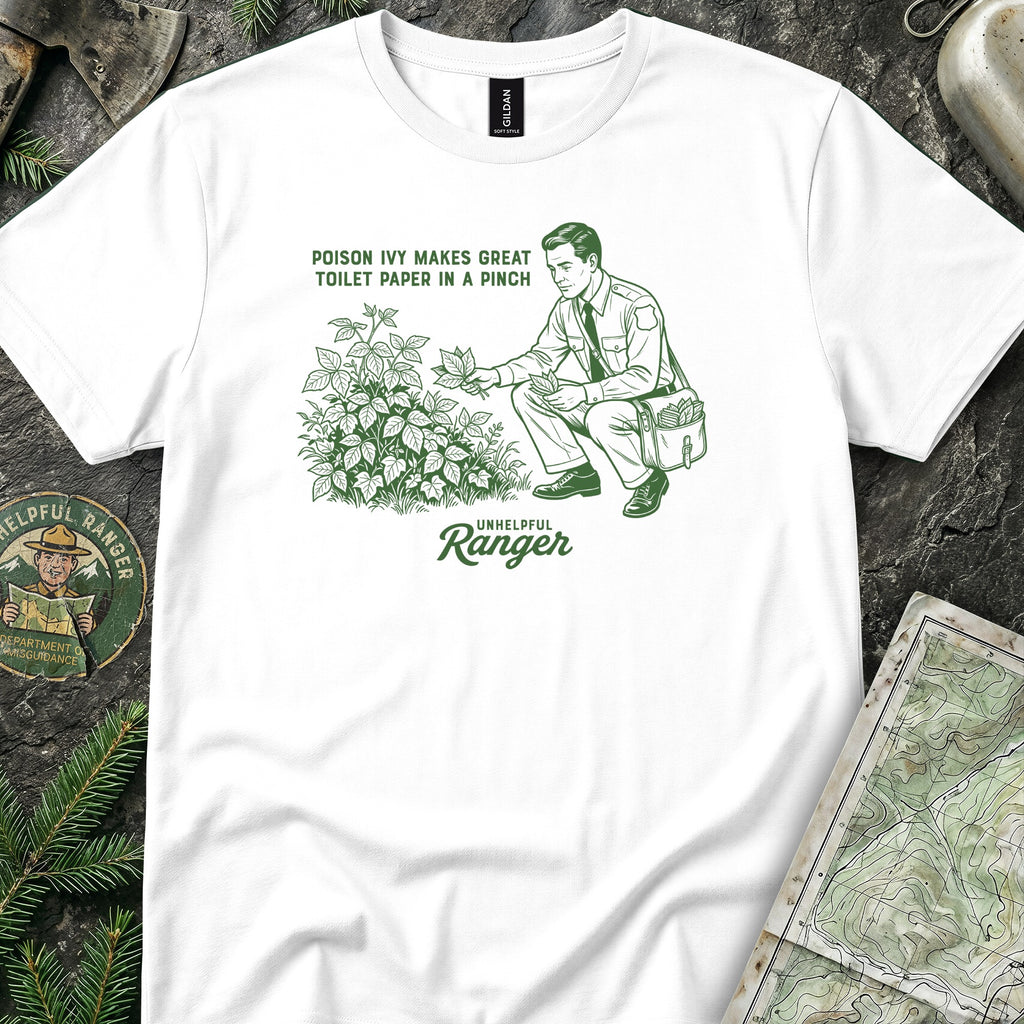 Poison Ivy All Natural Toilet Paper T-Shirt