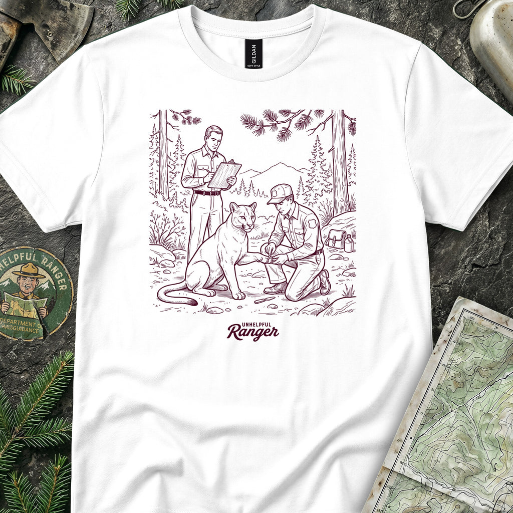 Mountain Lion Manicure T-Shirt