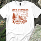 Campfire Safety Procedure T-Shirt