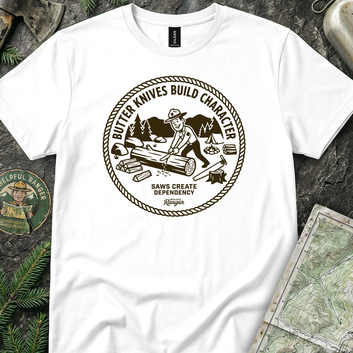 Butter Knife Lumberjack T-Shirt