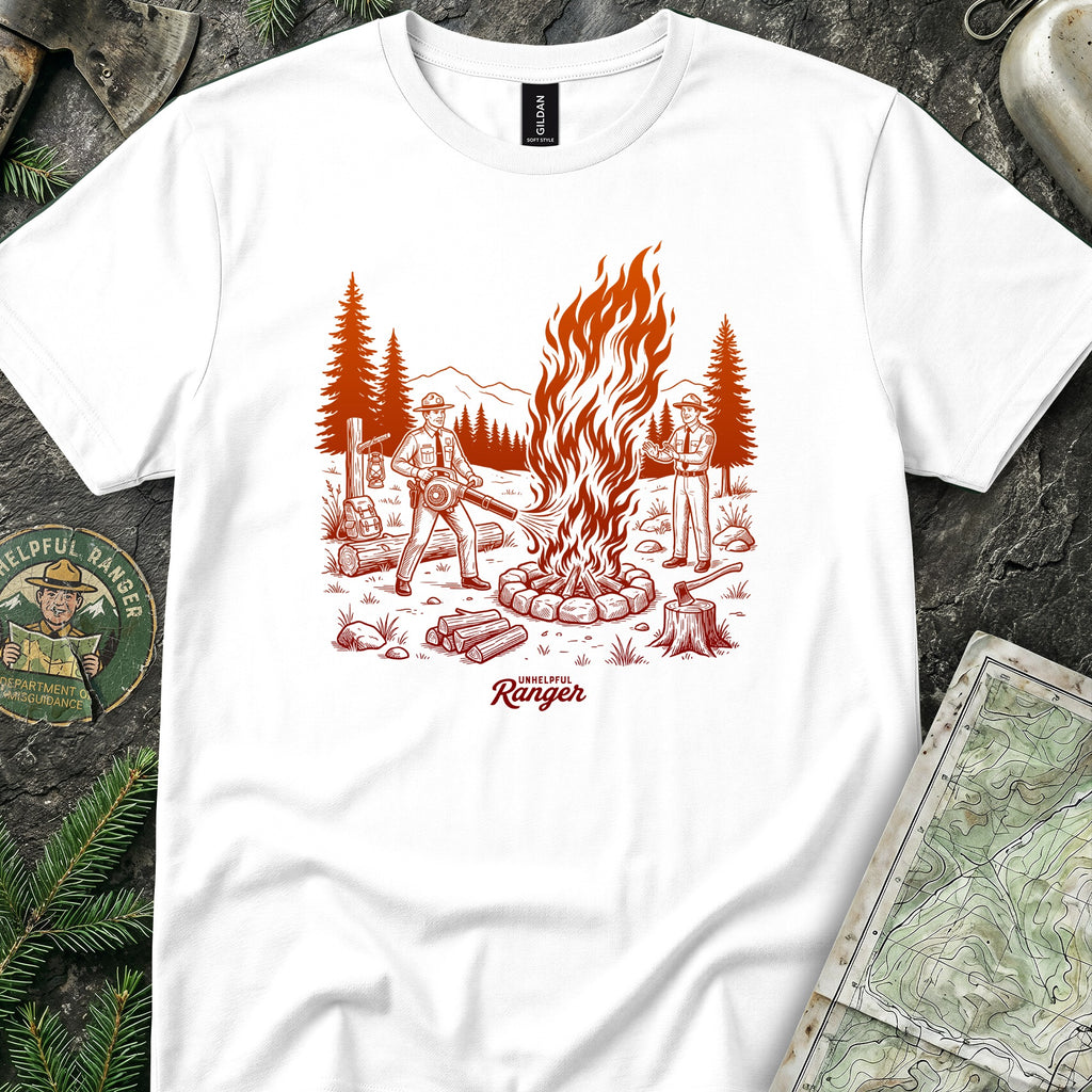 Leaf Blower Fire Protocol T-Shirt
