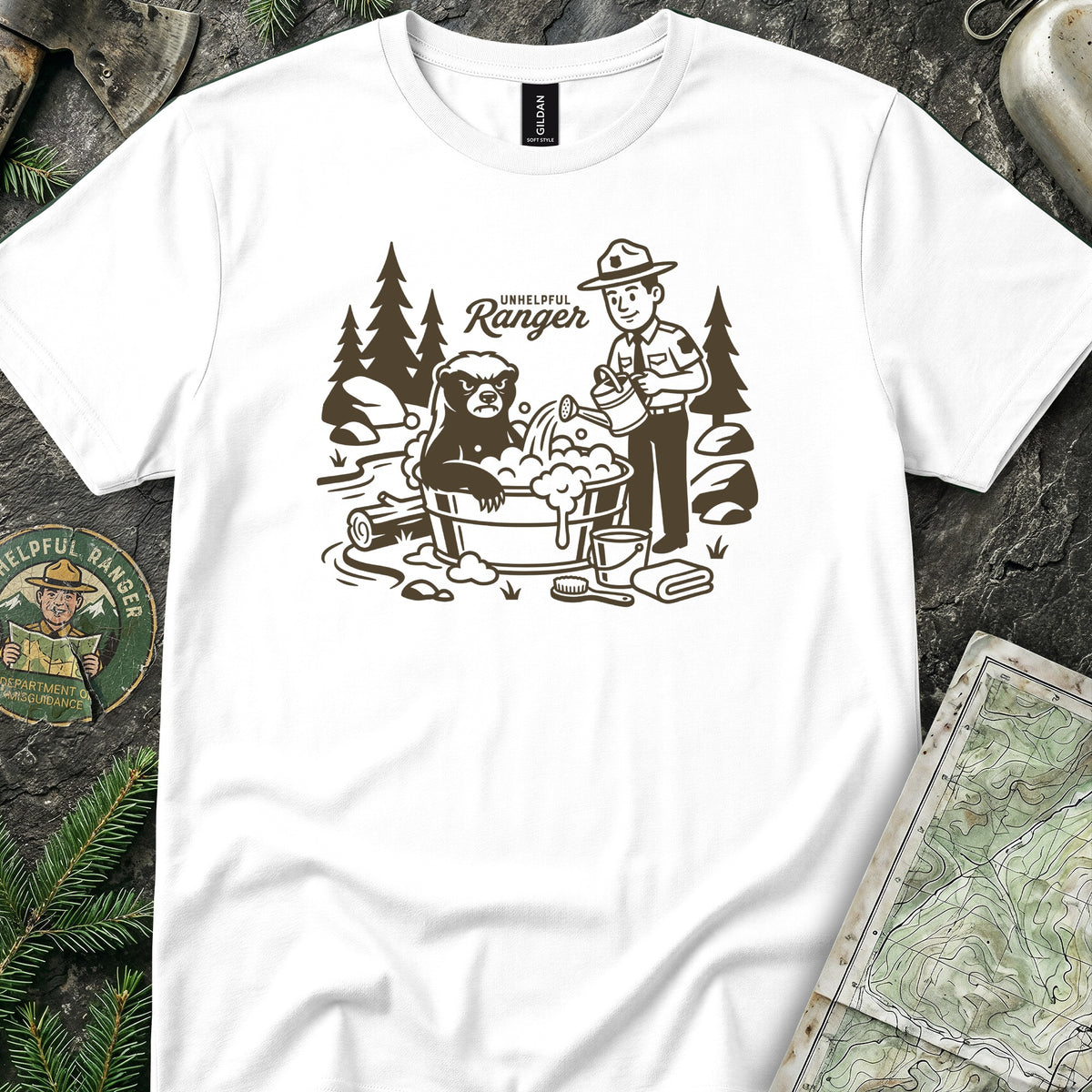 Honey Badger Bath Time T-Shirt