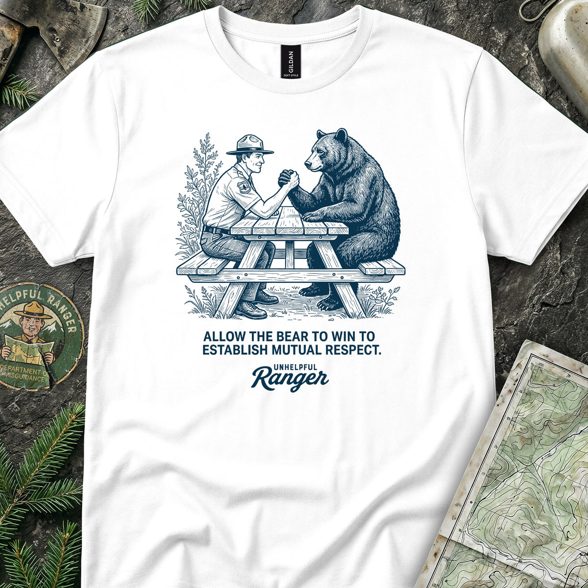Bear Arm Wrestle T-Shirt